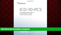 Buy book  ICD-10-PCS Expert 2016 online to buy