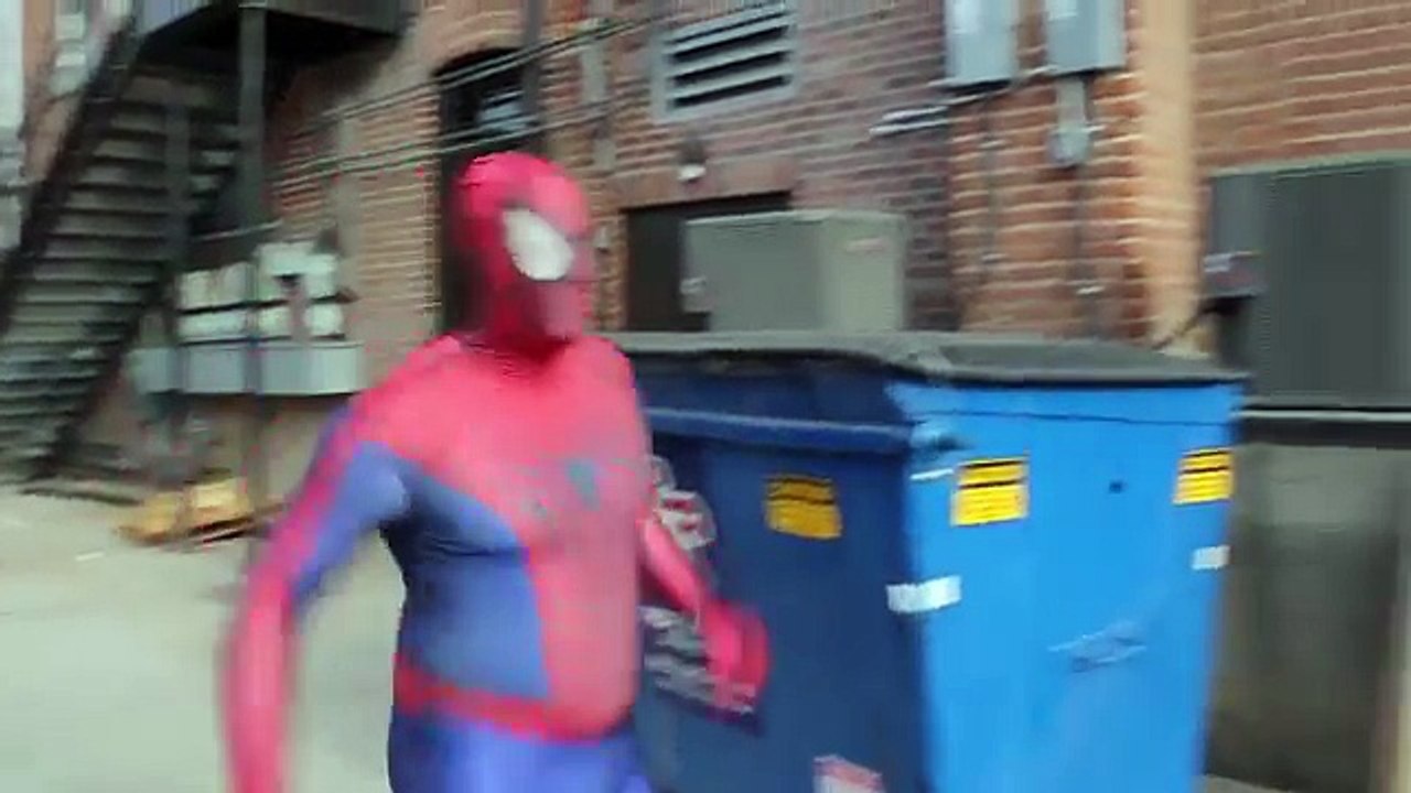 Fat Spiderman vs Thief - In Real Life | Superhero Movie