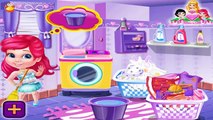 Disney Games | Baby Princess Washing Clothes | Best Baby Games For Girls