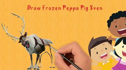 Peppa Pig English Episode 9 Frozen Draw George Sven New Episode How to Draw