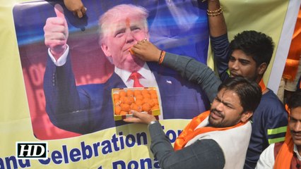 Hindu Sena celebrates Donald Trump's win in US Elections