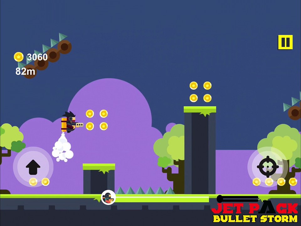 JetPack Bullet Storm - Free JetPack Shooting Game