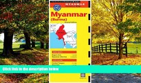 Big Deals  Myanmar Travel Map Second Edition (Periplus Maps)  Best Seller Books Best Seller