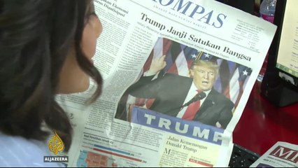 Indonesians worried about Trump’s presidency
