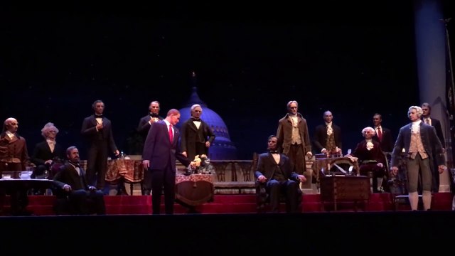 Barack Obama's Speech in Hall of Presidents Walt Disney World Magic Kingdom Orlando