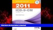 Buy book  2011 ICD-9-CM for Hospitals, Volumes 1, 2   3 Standard Edition, 1e (Buck, ICD-9-CM  Vols