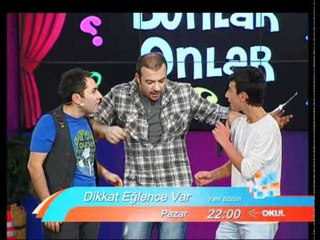 Bu Pazar eğlenceniz Dikkat Eğlence Var programıyla katlanıyor..