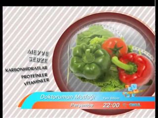 Doktorumun Mutfağı, 19 Ocak 2012 Bölüm Tanıtımı - TRT Okul