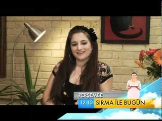 Sırma İle Bugün, 29 Eylül Perşembe 12.10'da TRT Okul'da...