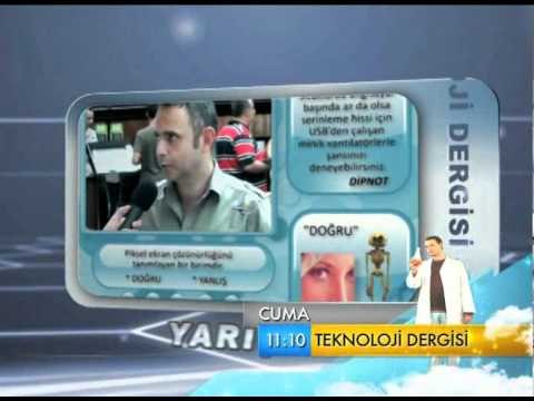 Teknoloji Dergisi, 26 Ağustos Cuma 11.10'da TRT Okul'da