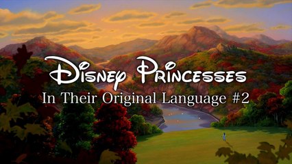 Disney Princesses Singing In Their Original Language #2 - YouTube
