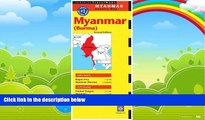 Books to Read  Myanmar Travel Map Second Edition (Periplus Maps)  Full Ebooks Best Seller