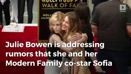 ‘Modern Family’ star Julie Bowen dishes on rumored feud with Sofia Vergara
