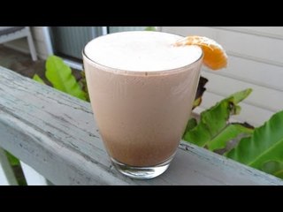 CHOCOLATE ORANGE PROTEIN SMOOTHIE
