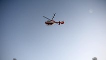 Derik Kaymakamı Safitürk, Ambulans Helikopterle Gaziantep'e Getirildi