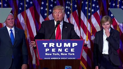 Donald Trump's full victory speech