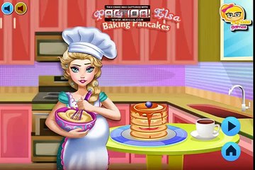 Video herunterladen: Disney Frozen Games - Pregnant Elsa Baking Pancakes – Best Disney Princess Games For Girls And Kid