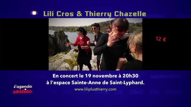 L'agenda sorties du 14 novembre