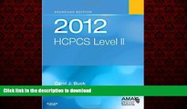 liberty book  2012 HCPCS Level II Standard Edition, 1e (Hcpcs Level II (Saunders)) online to buy