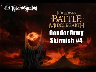 Lord of the Rings: Battle for Middle Earth - Gondor vs Hard Army |Map: Fords of Isen|