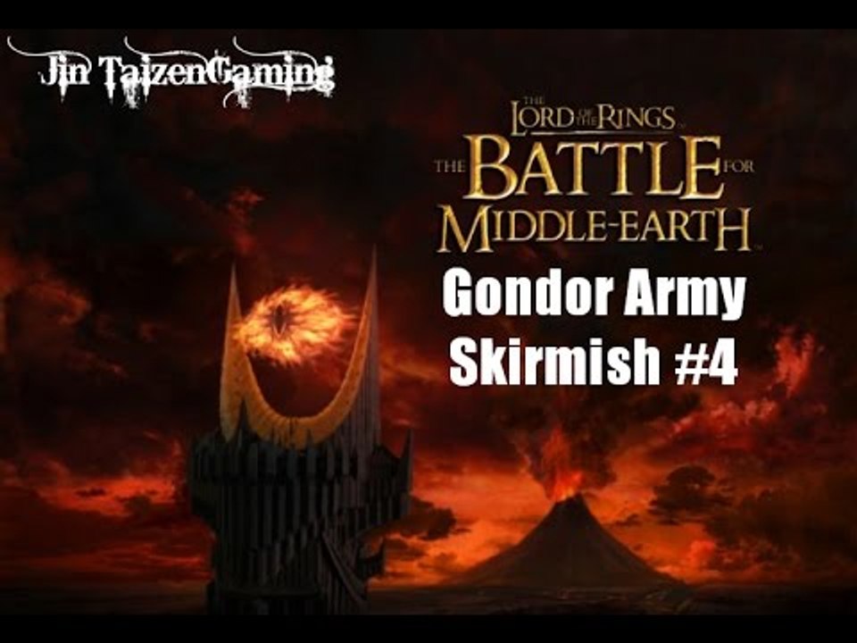 Lord of the Rings: Battle for Middle Earth - Gondor vs Hard Army |Map: Fords of Isen|