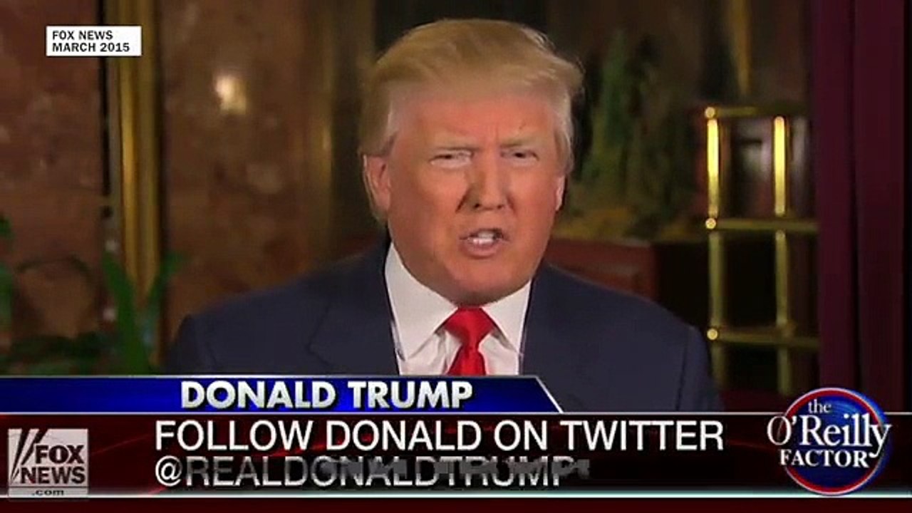 Donald Trump, in his own words