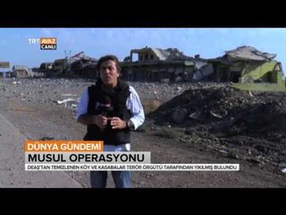 Musul'da DEAŞ'ten Temizlenen Köyleri Görünütüledik - Dünya Gündemi - TRT Avaz