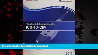 Buy books  Plain English Descriptions for ICD-10-CM 2014 online for ipad