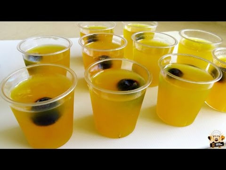 JELLO ALOE VERA PEACH CUPS