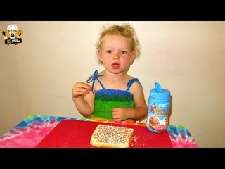 HOW TO MAKE FAIRY BREAD WITH AYLA