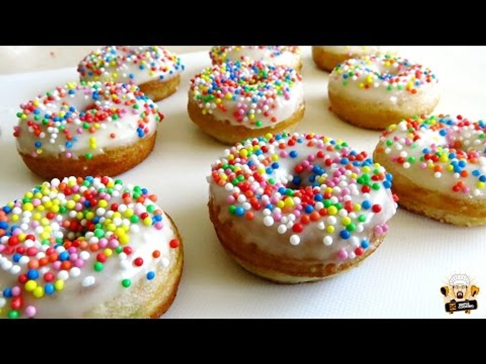 HOW TO MAKE MINI CARAMEL DONUTS