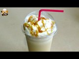 HOW TO MAKE A CARAMEL FRAPPUCCINO