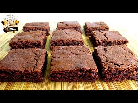 3 INGREDIENT NUTELLA BROWNIES