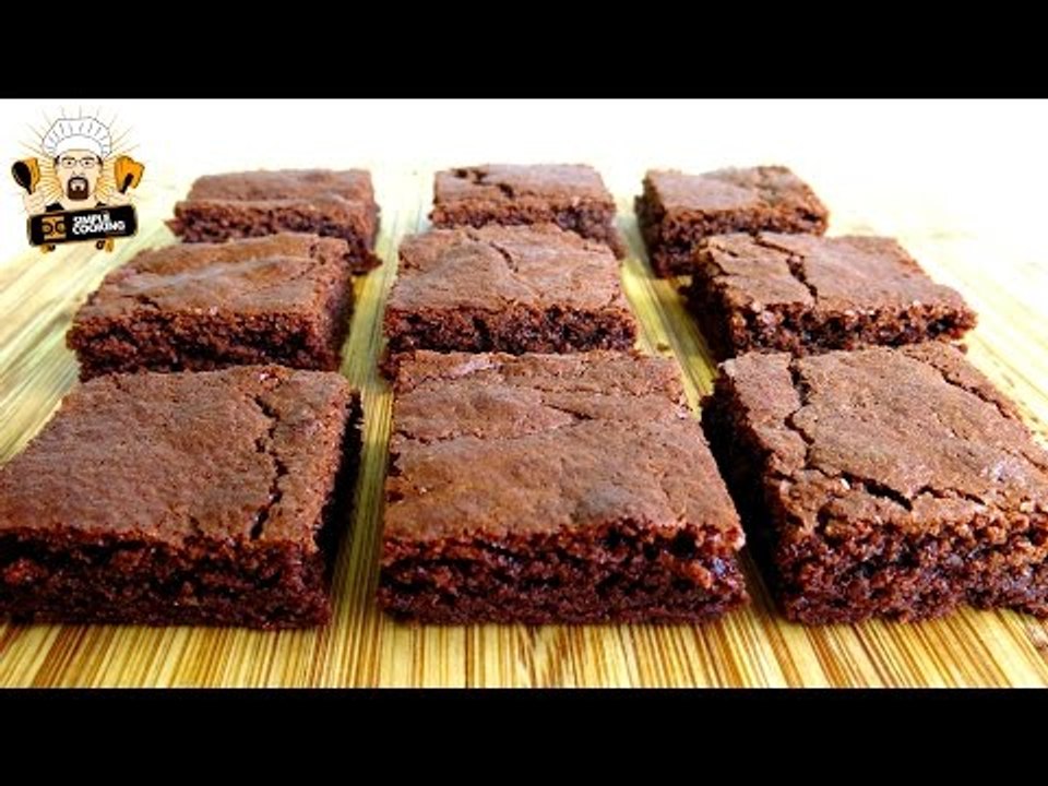 3 INGREDIENT NUTELLA BROWNIES