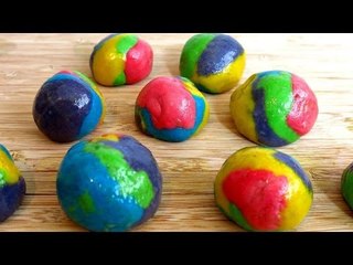 RAINBOW BUBBLE GUM BALLS