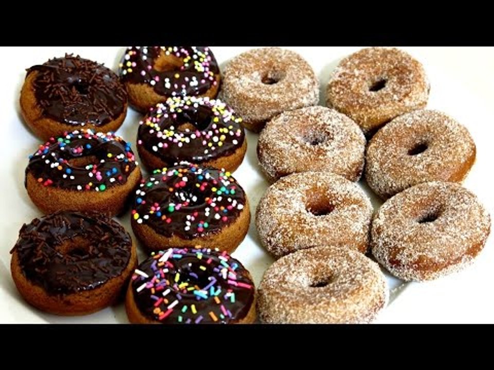 MINI CHOCOLATE DONUTS