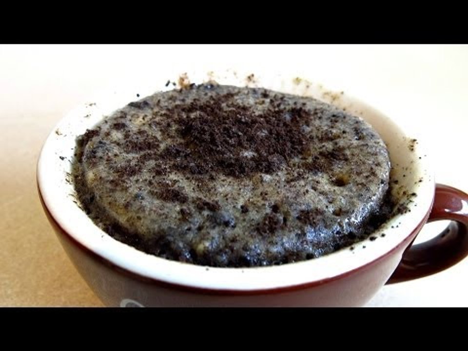 COOKIES & CREAM MUG CAKE RECIPE
