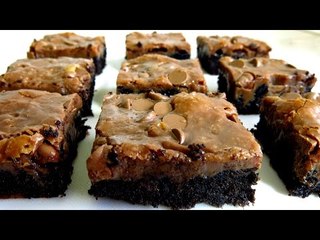 DOUBLE CHOCOLATE OREO BARS RECIPE