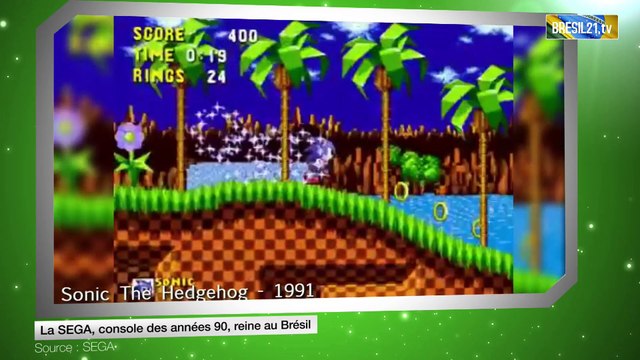 La SEGA, console des années 90, reine au Brésil
