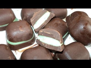 PEPPERMINT FILLED CHOCOLATES