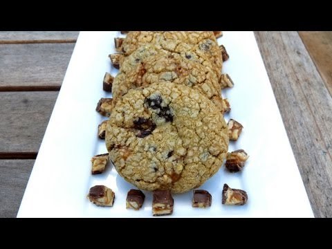 SNICKERS CHOCOLATE CHIP COOKIES RECIPE