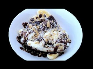 HOW TO MAKE A BANANA SPLIT