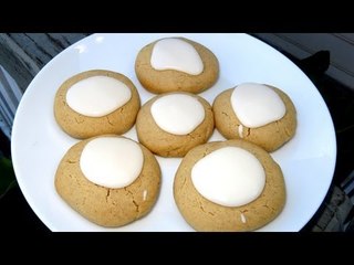 HONEY JUMBLE BUTTON COOKIES