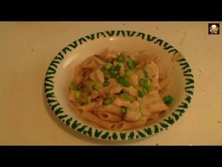 CREAMY CHICKEN PASTA CARBONARA RECIPE