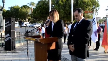 Anamur'da Sarı Zeybek Dansı Ile Anıldı