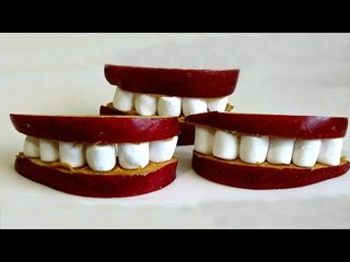 HOW TO MAKE HALLOWEEN TEETH