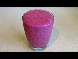 BLACKBERRY CINNAMON SMOOTHIE