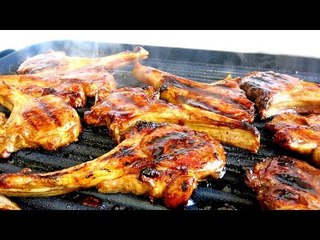 CHAR GRILLED MARINATED LAMB CUTLETS