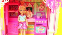 Barbie Chelsea Clubhouse Disney Frozen Elsa, Anna and Kids Dolls Krista Play House