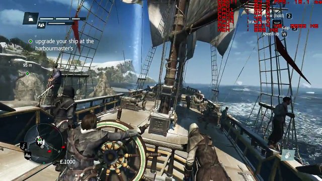 Assassins Creed Rogue 1920X1080 Maxed 5850 @950Mhz Q9550 @4GHz
